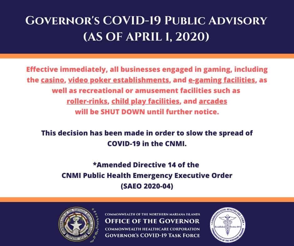 4.1.2020 Governor_s COVID-19 Public Advisory