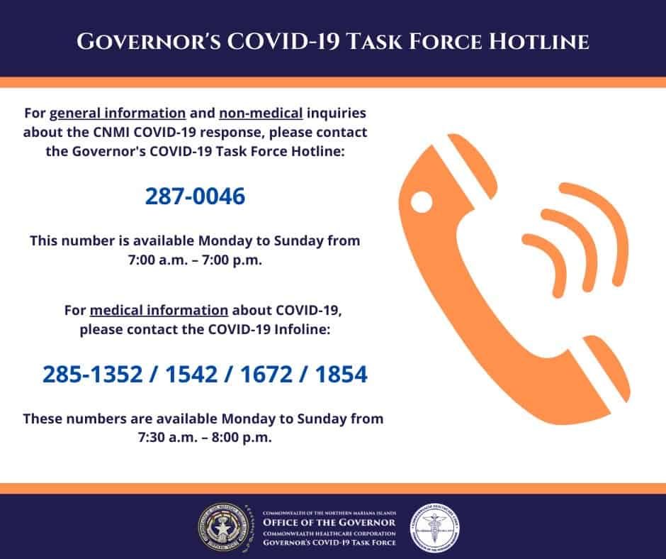 4.6.2020 Governor_s COVID-19 Task Force Hotline